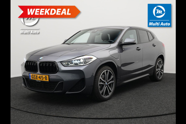 BMW X2 xDrive25e M-Sport Plug in Hybrid | Panodak | Camera | Navi Prof | Sportstoelen Verwarmd | Led | Sfeerverlichting |
