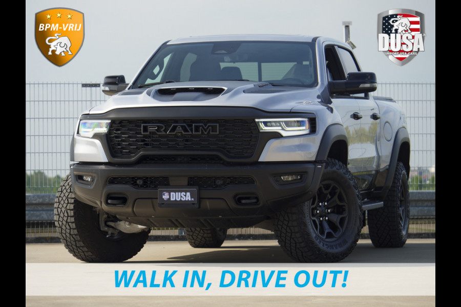Dodge Ram | RHO | 3.0L Twin-Turbo I6 | 4x4 | Crew Cab TWIN-TURBO HIGH OUTPUT | Panoramadak | 14,4-inch Touchscreen | Passenger Display | Getoonde accessoires zijn verkrijgbaar tegen meerprijs