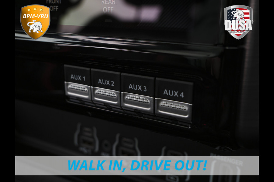 Dodge Ram | RHO | 3.0L Twin-Turbo I6 | 4x4 | Crew Cab TWIN-TURBO HIGH OUTPUT | Panoramadak | 14,4-inch Touchscreen | Passenger Display | Getoonde accessoires zijn verkrijgbaar tegen meerprijs