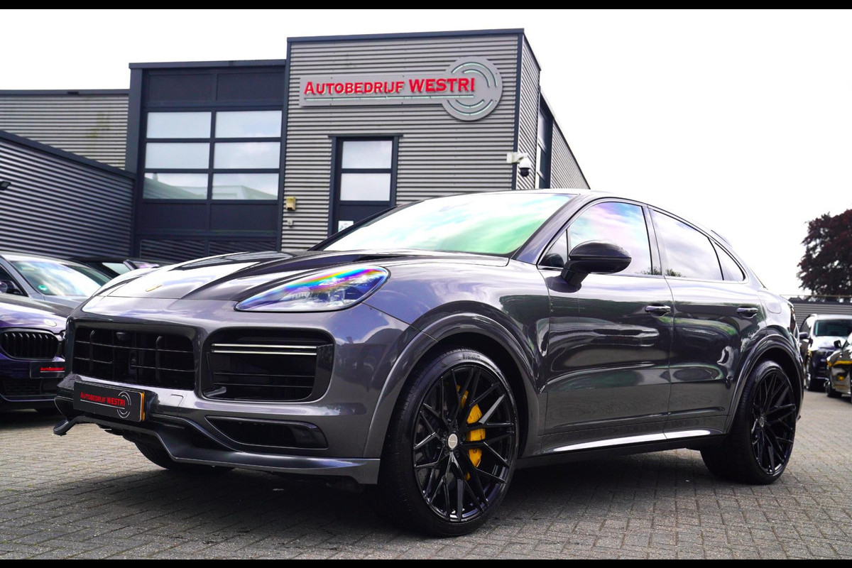 Porsche Cayenne Coupé 4.0 Turbo S E-Hybrid | TECHART | BRIXTON 23'' | Keramisch | TurboGT | 685PK | Burmester | Dealer onderhouden Porsche Cayenne Coupé 4.0 Turbo S E-Hybrid | TECHART | BRIXTON 23'' | Keramisch | TurboGT | 685PK | Burmester | Dealer onderhouden