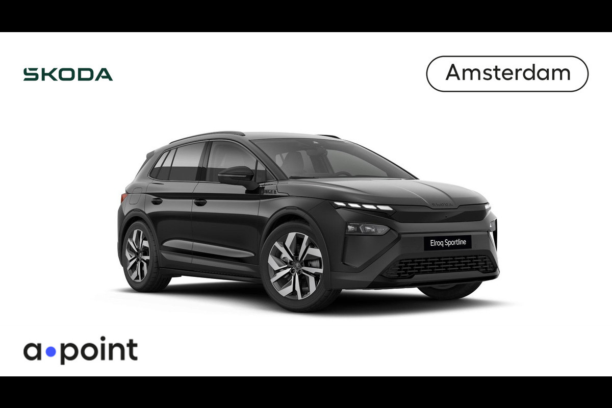 Škoda Elroq 85 Sportline 286 pk | Business upgrade pakket - ADVANCED | Trekhaak wegklapbaar Škoda Elroq 85 Sportline 286 pk | Business upgrade pakket - ADVANCED | Trekhaak wegklapbaar