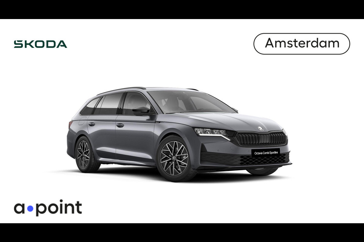 Škoda Octavia Combi FL Sportline Business m-HEV 1.5 TSI 150 pk 7 versn. DSG | Panoramadak | Navigatie | Travel assist Škoda Octavia Combi FL Sportline Business m-HEV 1.5 TSI 150 pk 7 versn. DSG | Panoramadak | Navigatie | Travel assist