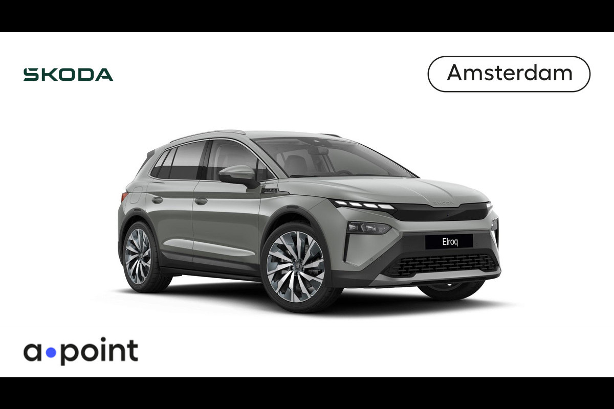Škoda Elroq 85 Business Edition 286 pk | Business Upgrade Pakket ADVANCED | Leder zwart | 21 inch lichtmetalen velgen Škoda Elroq 85 Business Edition 286 pk | Business Upgrade Pakket ADVANCED | Leder zwart | 21 inch lichtmetalen velgen