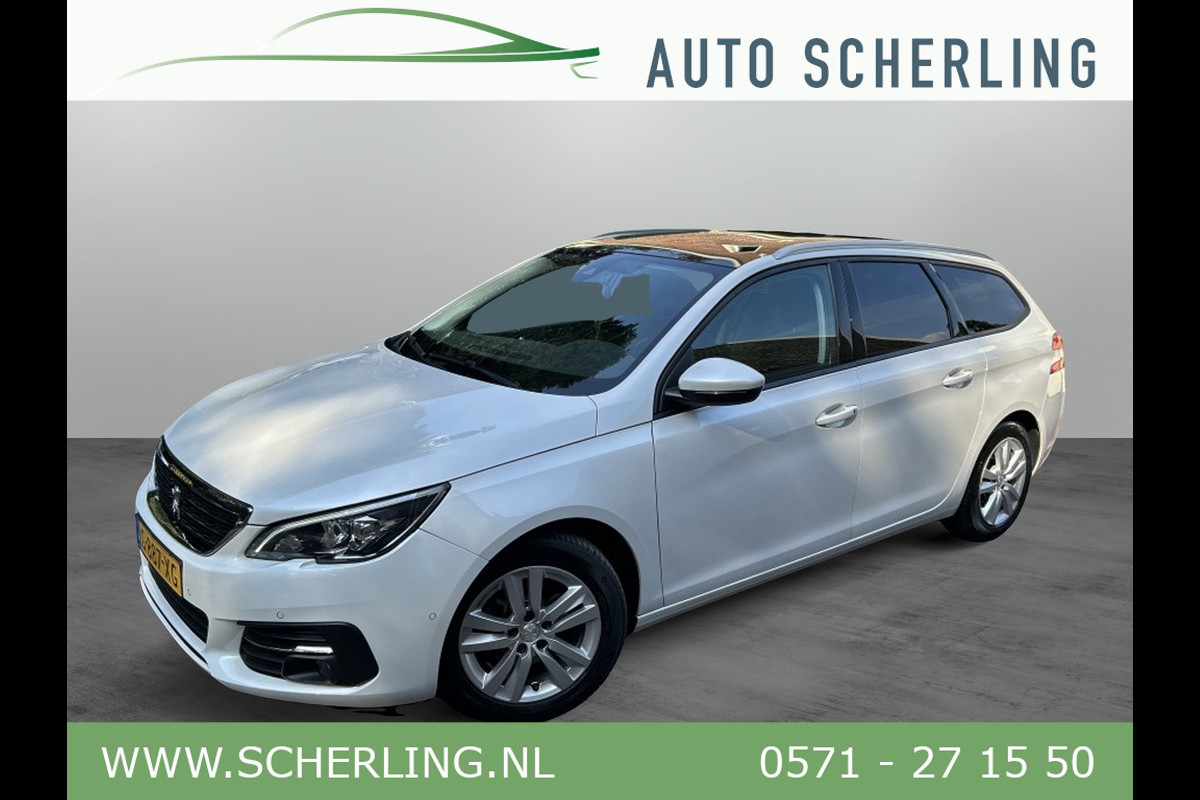 Peugeot 308 SW 1.2 PT Blue L. Ex Panodak, Navi, LMV, 1e Eigenaar Peugeot 308 SW 1.2 PT Blue L. Ex Panodak, Navi, LMV, 1e Eigenaar