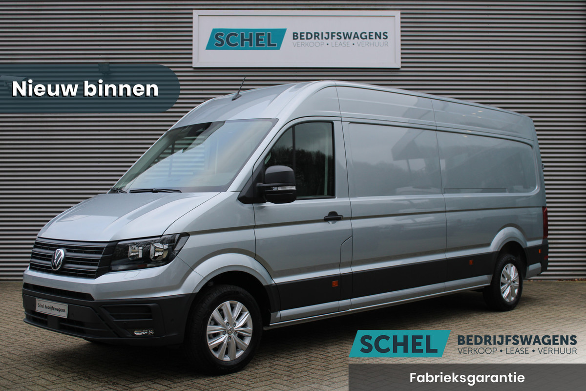 Volkswagen Crafter 35 2.0 TDI L4H3 Highline 177pk - Navi - Geveerde Stoelen - Adaptive Cruise - Blind Spot - Camera - Trekhaak - LM velgen - Rijkla Volkswagen Crafter 35 2.0 TDI L4H3 Highline 177pk - Navi - Geveerde Stoelen - Adaptive Cruise - Blind Spot - Camera - Trekhaak - LM velgen - Rijkla