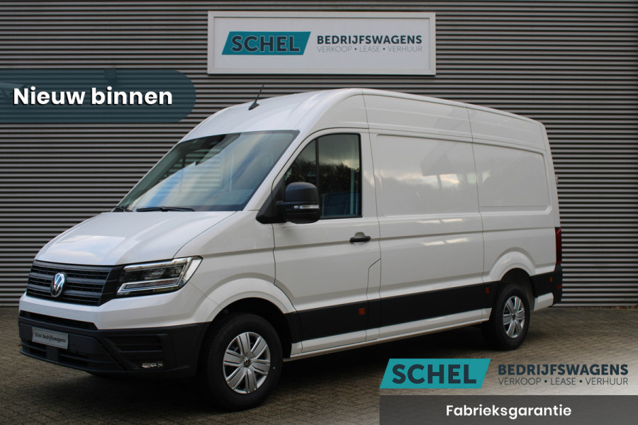 Volkswagen Crafter 35 2.0 TDI L3H3 177pk - Facelift - Navigatie - LED - Geveerde stoel - Virtual cockpit - Camera - Trekhaak - Stoelverwarming - Ri