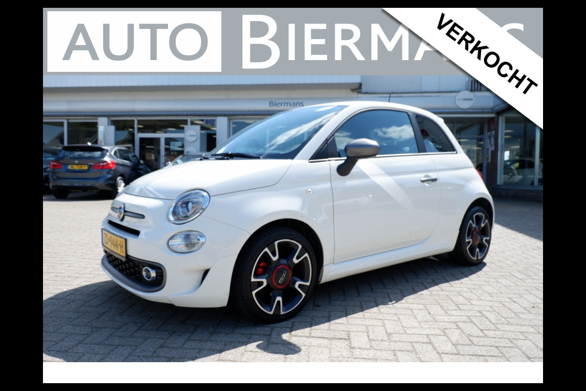 Fiat 500 0.9 TwinAir T Sport 105PK! Rijklaarprijs 12MND Garantie Fiat 500 0.9 TwinAir T Sport 105PK! Rijklaarprijs 12MND Garantie