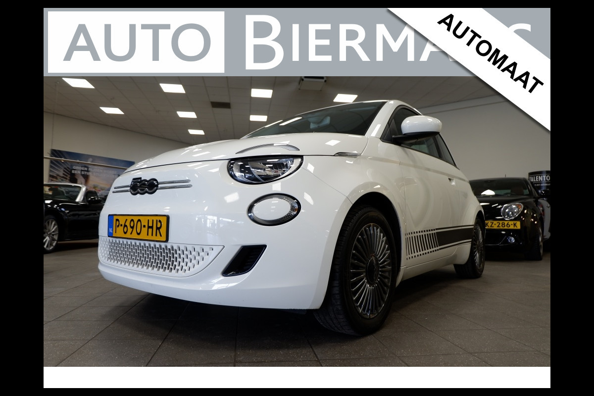Fiat 500 E Icon 42 kWh 118PK Rijklaarprijs incl Garantie! Fiat 500 E Icon 42 kWh 118PK Rijklaarprijs incl Garantie!