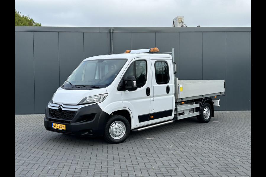 Citroën Jumper 2.2 BlueHDi 141 PK EURO 6 / L4 MAXI / KIPPER / 7 PERS / DUBBELE CABINE / PICK UP / 2.5 TONS TREKHAAK / LED