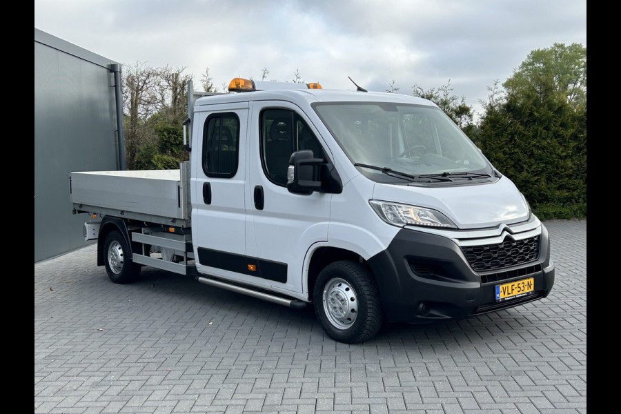 Citroën Jumper 2.2 BlueHDi 141 PK EURO 6 / L4 MAXI / KIPPER / 7 PERS / DUBBELE CABINE / PICK UP / 2.5 TONS TREKHAAK / LED