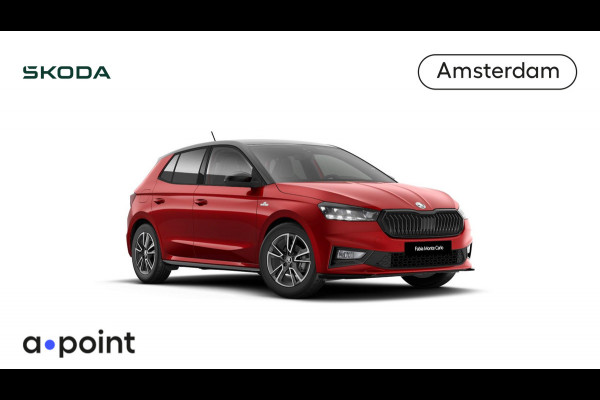 Škoda Fabia Monte Carlo 1.0 TSI 95 pk 5 versn. hand | Hill start | Verwarmbare voorstoelen | Zwart dak