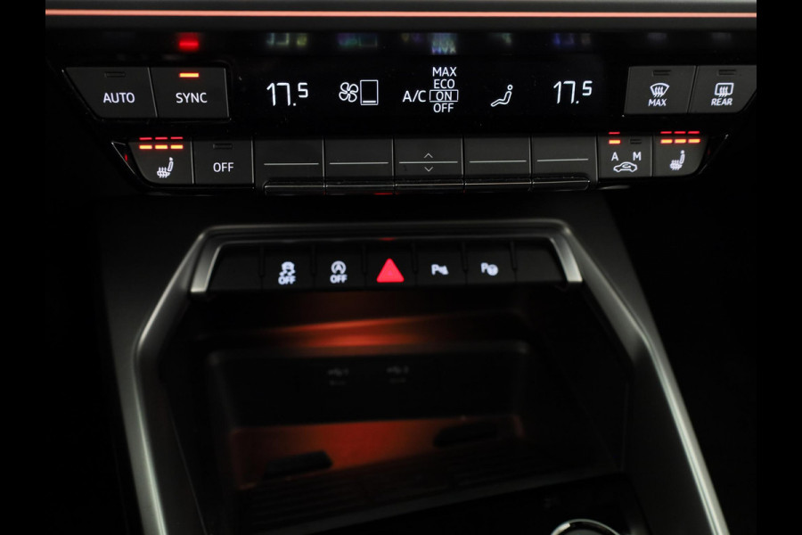 Audi A3 Sportback 35 TFSI S edition 150 pk S-tronic | Verlengde garantie | Navigatie | Panoramadak | Parkeersensoren (Park assist) | Cruise control | Full-LED koplampen | S-line |