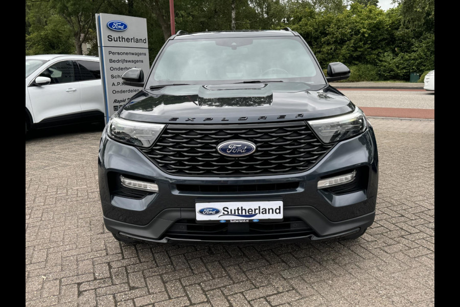 Ford Explorer 3.0 V6 EcoBoost PHEV ST-Line 457pk | Afneembare Trekhaak | 2.500kg Trekgewicht | Massage stoelen | Panoramadak | Groot Scherm | Adaptieve Cruise