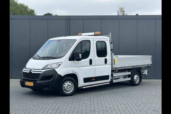 Citroën Jumper 2.2 BlueHDi 141 PK EURO 6 / L4 MAXI / KIPPER / 7 PERS / DUBBELE CABINE / PICK UP / 2.5 TONS TREKHAAK / LED