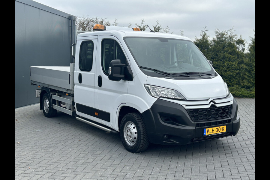Citroën Jumper 2.2 BlueHDi 141 PK EURO 6 / L4 MAXI / KIPPER / 7 PERS / DUBBELE CABINE / PICK UP / 2.5 TONS TREKHAAK / LED
