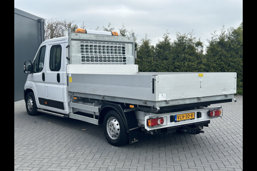 Citroën Jumper 2.2 BlueHDi 141 PK EURO 6 / L4 MAXI / KIPPER / 7 PERS / DUBBELE CABINE / PICK UP / 2.5 TONS TREKHAAK / LED