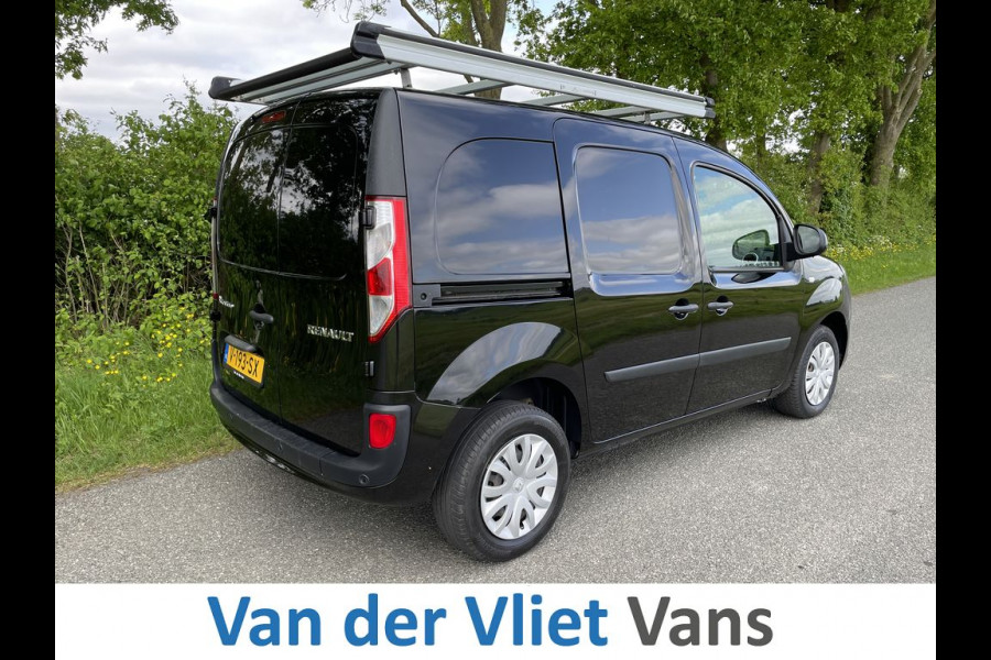 Renault Kangoo 1.5 dCi E6 90pk Work Edition BPM Vrij! Lease €167 p/m, Airco, PDC, Imperiaal, Schuifdeur, Volledig onderhoudshistorie aanwezig