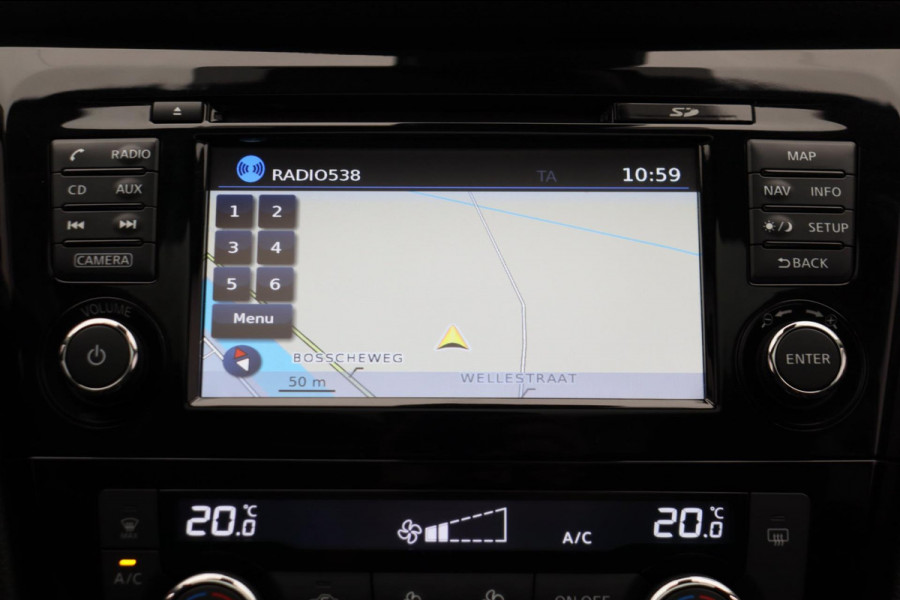 Nissan QASHQAI 1.2 N-Connecta Pano/dak Rondomzicht/Camera Navigatie