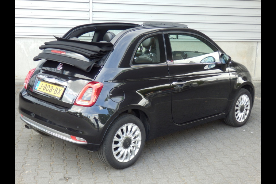 Fiat 500C 70 pk. Hybride Star I Cabrio I Lederen bekleding I Aut. airco