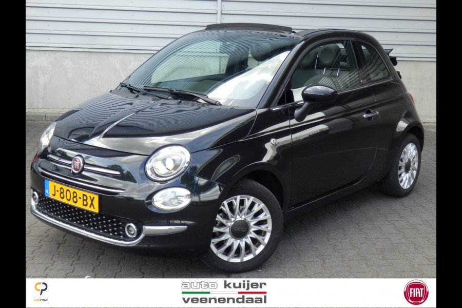 Fiat 500C 70 pk. Hybride Star I Cabrio I Lederen bekleding I Aut. airco