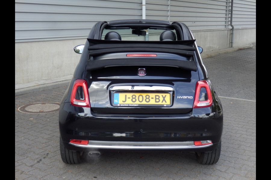 Fiat 500C 70 pk. Hybride Star I Cabrio I Lederen bekleding I Aut. airco