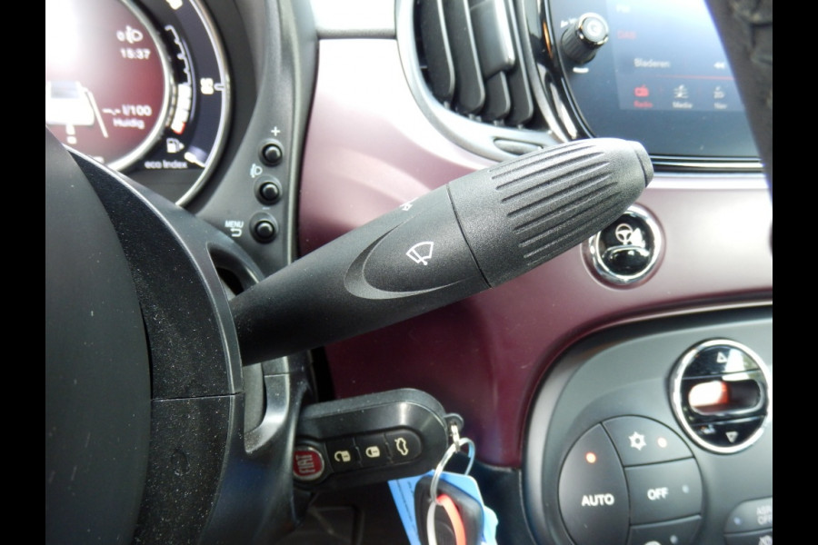 Fiat 500C 70 pk. Hybride Star I Cabrio I Lederen bekleding I Aut. airco