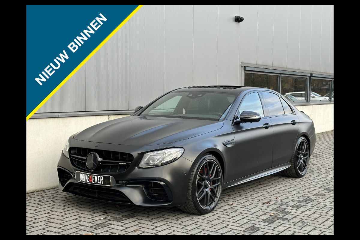 Mercedes-Benz E-Klasse AMG 63 S E63 4M. Pr. Pl. FULL PANO NAVI 360 CAMERA HUD SFEER Mercedes-Benz E-Klasse AMG 63 S E63 4M. Pr. Pl. FULL PANO NAVI 360 CAMERA HUD SFEER