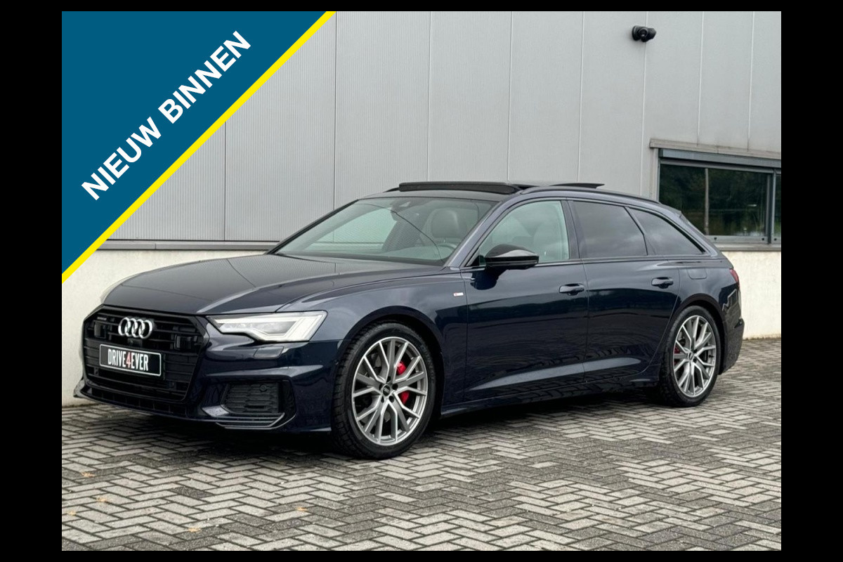 Audi A6 Avant 55 TFSI e q. Comp. 3x S line 367pk PANO NAVI ACC ECC CAMERA PDC Audi A6 Avant 55 TFSI e q. Comp. 3x S line 367pk PANO NAVI ACC ECC CAMERA PDC