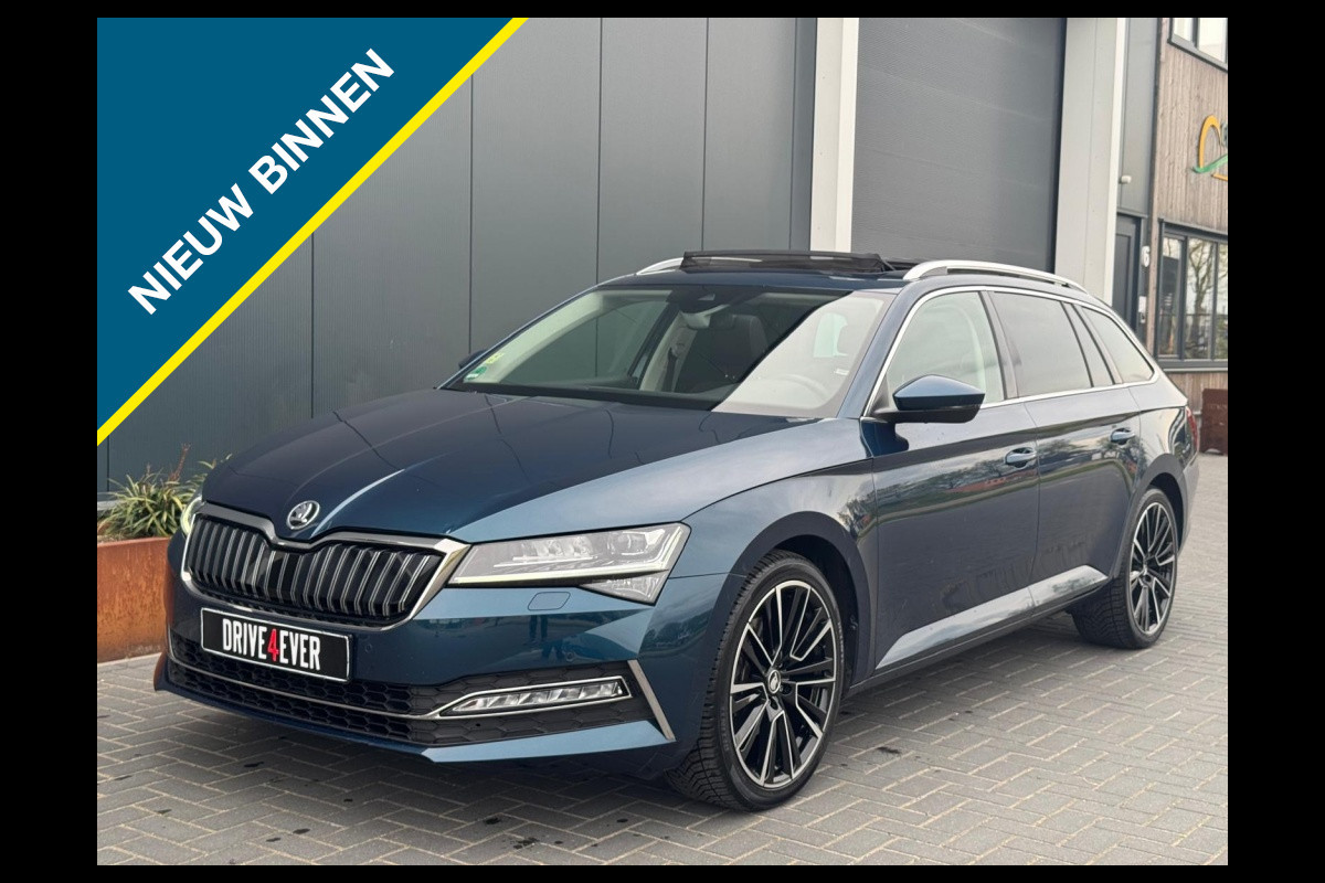 Škoda Superb Combi 1.4 TSI iV Bns Ed. 218pk TREKHAAK PANO CAMERA ECC PDC NAVI MM SE Škoda Superb Combi 1.4 TSI iV Bns Ed. 218pk TREKHAAK PANO CAMERA ECC PDC NAVI MM SE