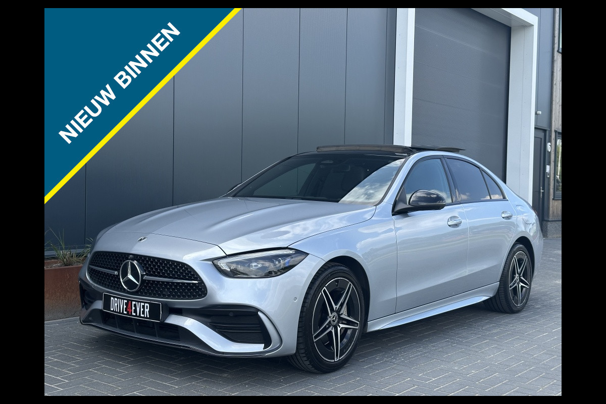 Mercedes-Benz C-Klasse 300 e AMG Line 2023 PANO NAVI AMBIENT WIDESCREEN CAMERA CR CONTR Mercedes-Benz C-Klasse 300 e AMG Line 2023 PANO NAVI AMBIENT WIDESCREEN CAMERA CR CONTR