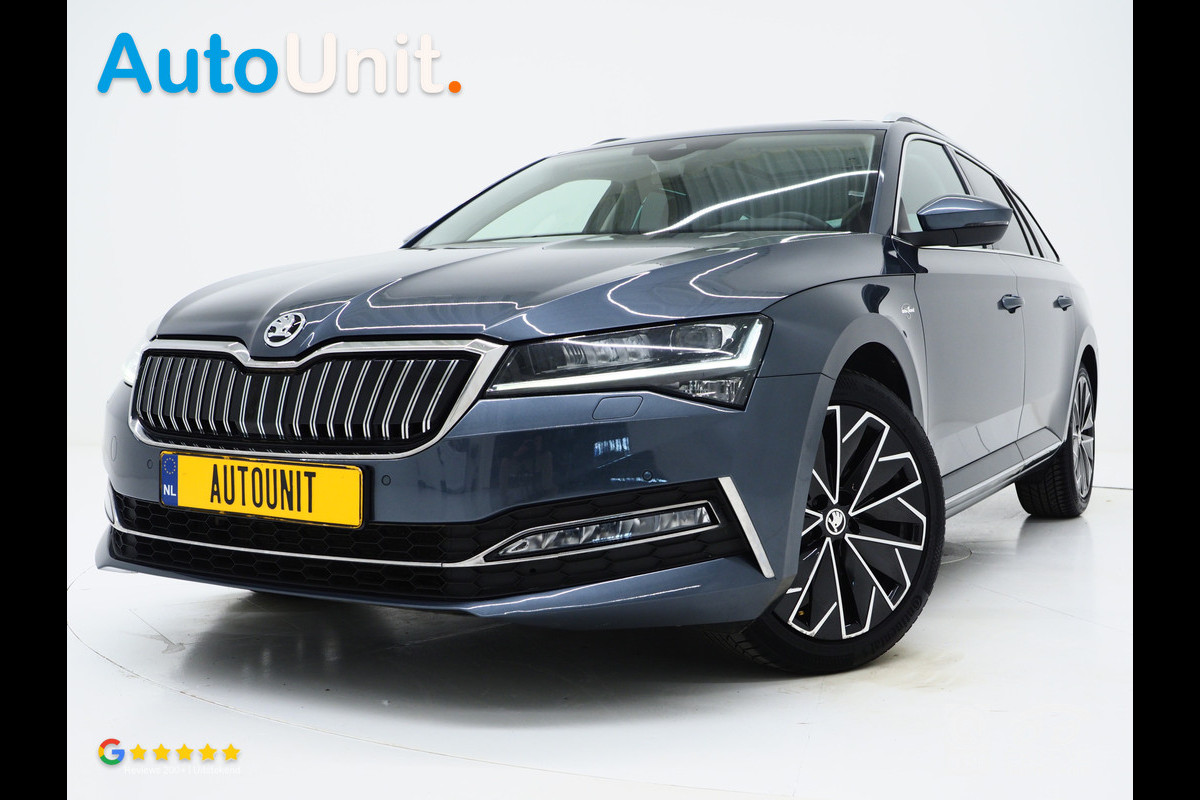 Škoda Superb Combi 1.4 TSI iV Laurin & Klement | Panoramadak | Massage | Canton | Keyless | Adaptive Cruise | Camera Škoda Superb Combi 1.4 TSI iV Laurin & Klement | Panoramadak | Massage | Canton | Keyless | Adaptive Cruise | Camera