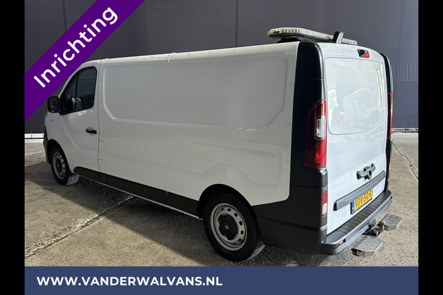 Opel Vivaro 1.6 CDTI 125 pk L2H1 Inrichting Euro6 Airco | Omvormer | Camera | LED | Trekhaak | Cruisecontrol Parkeersensoren, Achterklep, Bijrijdersbank