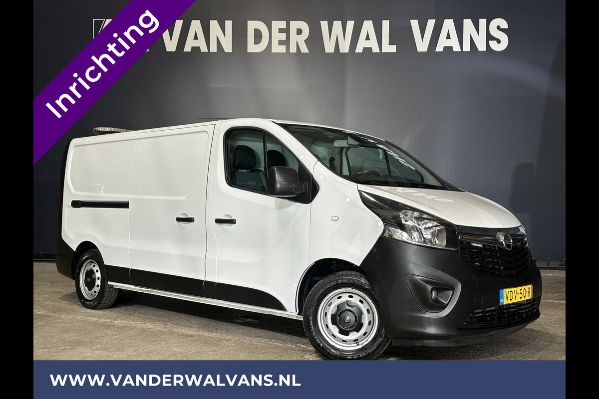 Opel Vivaro 1.6 CDTI 125 pk L2H1 Inrichting Euro6 Airco | Omvormer | Camera | LED | Trekhaak | Cruisecontrol Parkeersensoren, Achterklep, Bijrijdersbank Opel Vivaro 1.6 CDTI 125 pk L2H1 Inrichting Euro6 Airco | Omvormer | Camera | LED | Trekhaak | Cruisecontrol Parkeersensoren, Achterklep, Bijrijdersbank