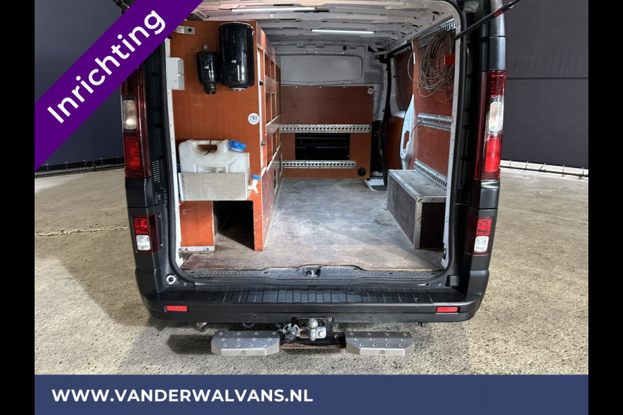 Opel Vivaro 1.6 CDTI 125 pk L2H1 Inrichting Euro6 Airco | Omvormer | Camera | LED | Trekhaak | Cruisecontrol Parkeersensoren, Achterklep, Bijrijdersbank