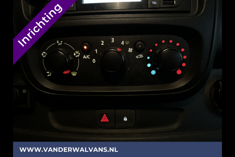 Opel Vivaro 1.6 CDTI 125 pk L2H1 Inrichting Euro6 Airco | Omvormer | Camera | LED | Trekhaak | Cruisecontrol Parkeersensoren, Achterklep, Bijrijdersbank
