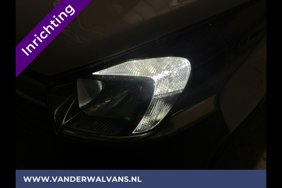 Opel Vivaro 1.6 CDTI 125 pk L2H1 Inrichting Euro6 Airco | Omvormer | Camera | LED | Trekhaak | Cruisecontrol Parkeersensoren, Achterklep, Bijrijdersbank