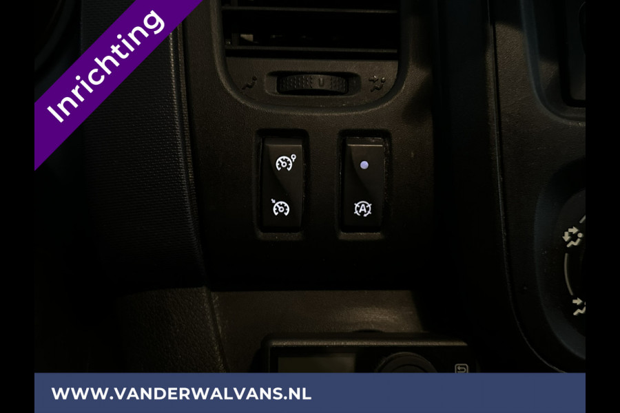 Opel Vivaro 1.6 CDTI 125 pk L2H1 Inrichting Euro6 Airco | Omvormer | Camera | LED | Trekhaak | Cruisecontrol Parkeersensoren, Achterklep, Bijrijdersbank