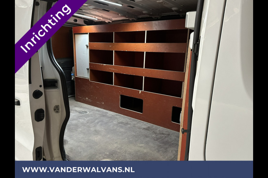 Opel Vivaro 1.6 CDTI 125 pk L2H1 Inrichting Euro6 Airco | Omvormer | Camera | LED | Trekhaak | Cruisecontrol Parkeersensoren, Achterklep, Bijrijdersbank