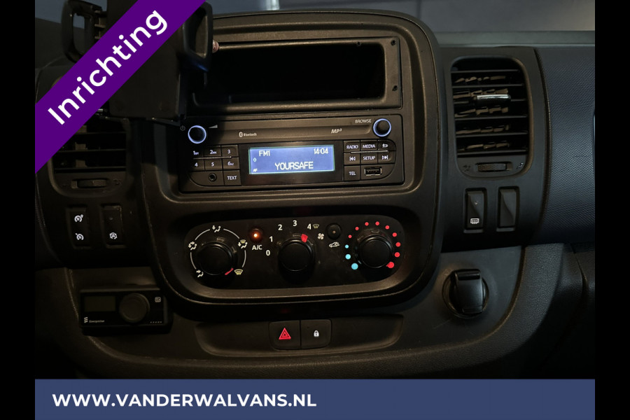 Opel Vivaro 1.6 CDTI 125 pk L2H1 Inrichting Euro6 Airco | Omvormer | Camera | LED | Trekhaak | Cruisecontrol Parkeersensoren, Achterklep, Bijrijdersbank
