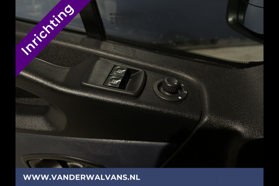 Opel Vivaro 1.6 CDTI 125 pk L2H1 Inrichting Euro6 Airco | Omvormer | Camera | LED | Trekhaak | Cruisecontrol Parkeersensoren, Achterklep, Bijrijdersbank