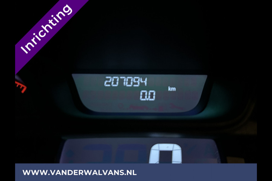 Opel Vivaro 1.6 CDTI 125 pk L2H1 Inrichting Euro6 Airco | Omvormer | Camera | LED | Trekhaak | Cruisecontrol Parkeersensoren, Achterklep, Bijrijdersbank