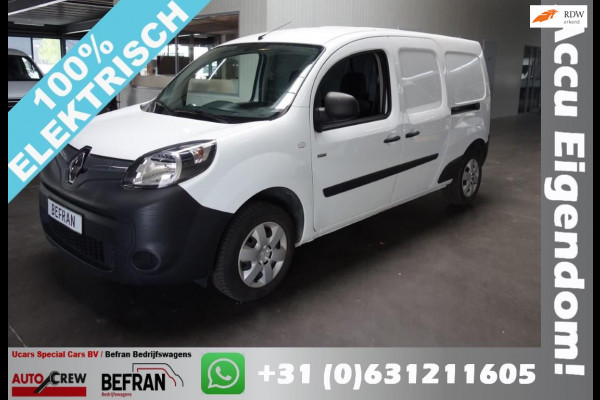 Renault Kangoo Z.E. Maxi Elektrisch Incl. Accu - Airco/ 2x schuifdeur