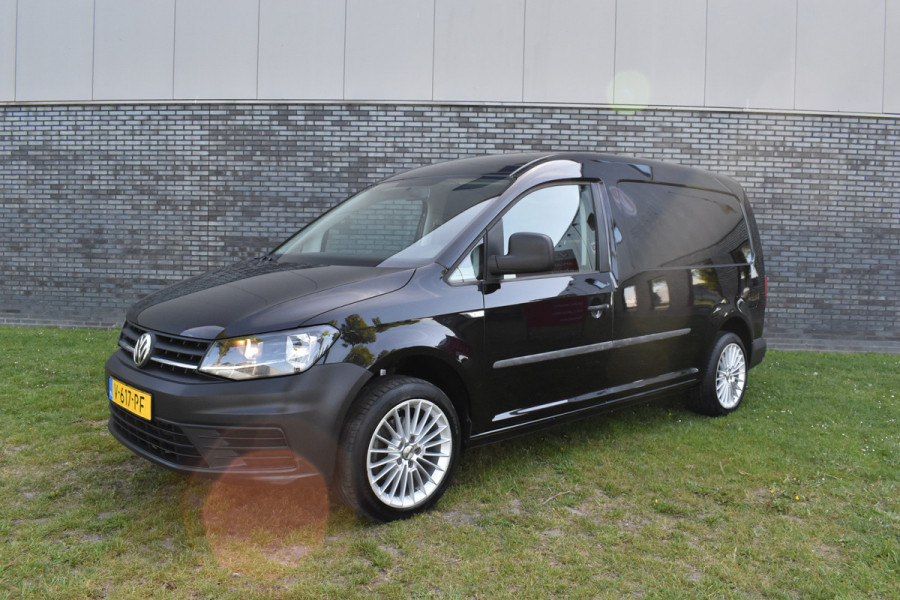 Volkswagen Caddy 2.0 TDI L2H1 BMT Maxi Trendline Zwart lengte 2 N.A.P euro 6 met adblue