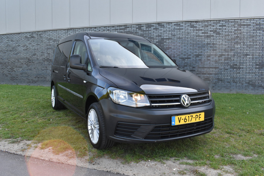 Volkswagen Caddy 2.0 TDI L2H1 BMT Maxi Trendline Zwart lengte 2 N.A.P euro 6 met adblue