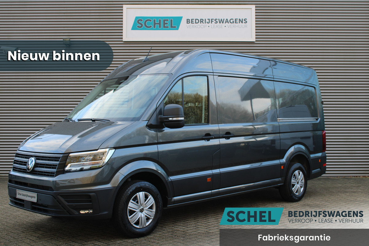 Volkswagen Crafter 35 2.0 TDI L3H3 177pk - Facelift - 2x Schuifdeur - Navigatie - LED - Geveerde stoel - Virtual cockpit - Camera - Trekhaak - Stoe Volkswagen Crafter 35 2.0 TDI L3H3 177pk - Facelift - 2x Schuifdeur - Navigatie - LED - Geveerde stoel - Virtual cockpit - Camera - Trekhaak - Stoe