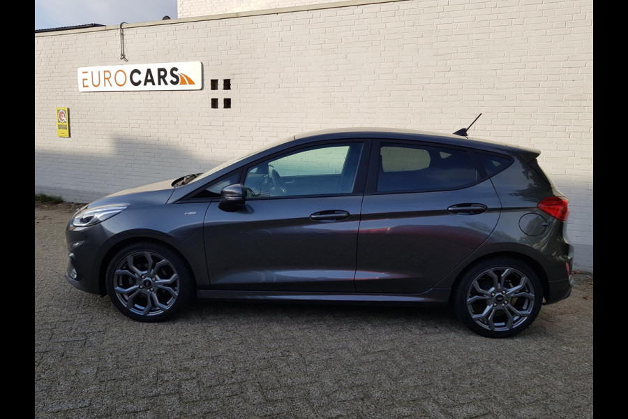 Ford Fiesta 1.0 EcoBoost ST-Line Navigatie Climate Control DAB Stoelverwarming Parkeer Sensoren Led Lichtmetalen Velgen 17"