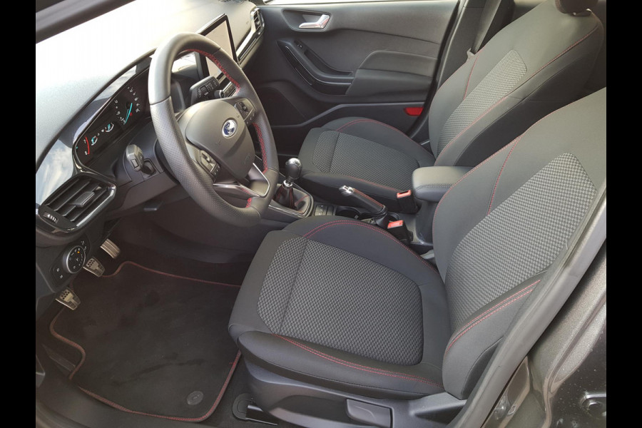 Ford Fiesta 1.0 EcoBoost ST-Line Navigatie Climate Control DAB Stoelverwarming Parkeer Sensoren Led Lichtmetalen Velgen 17"