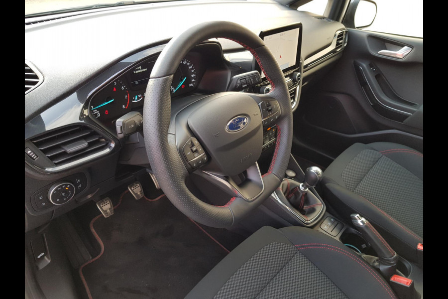 Ford Fiesta 1.0 EcoBoost ST-Line Navigatie Climate Control DAB Stoelverwarming Parkeer Sensoren Led Lichtmetalen Velgen 17"