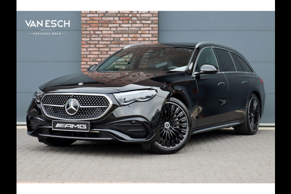 Mercedes-Benz E-Klasse Estate 300 e AMG Line Aut9 | Hyperscreen | Distronic | Burmester | Memory | Verwarmd Stuurwiel | Digital Light | Keyless Go | Zonweringspakket | Augmented Reality |