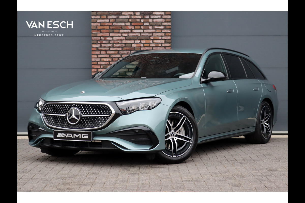 Mercedes-Benz E-Klasse Estate 300 e AMG Line Aut9 | Distronic Pro | Memory | Digital Light | Surround Camera | Keyless Go | Night Pakket | Augmented Reality | Stoelverwarming | Sfeerverlichting | Verwarmd Stuurwiel | Mercedes-Benz E-Klasse Estate 300 e AMG Line Aut9 | Distronic Pro | Memory | Digital Light | Surround Camera | Keyless Go | Night Pakket | Augmented Reality | Stoelverwarming | Sfeerverlichting | Verwarmd Stuurwiel |